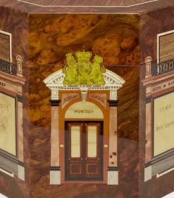 Audley House Marquetry Humidor In Natural*Purdey Store
