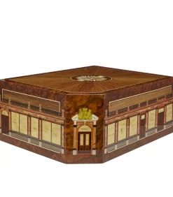 Audley House Marquetry Humidor In Natural*Purdey Store