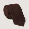 Birdseye Tie In Dark Red*Purdey Cheap