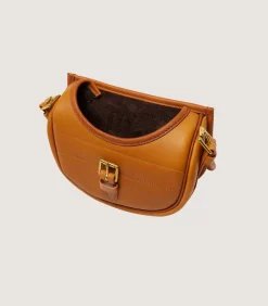 Bridle Leather Cartridge Bag In Tan*Purdey Shop