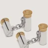 Double Cartridge Silver Cufflinks In Silver*Purdey Outlet