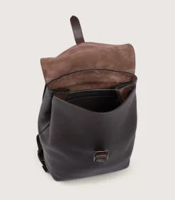 Leather Backpack Ghillie In Dark Brown*Purdey Best Sale