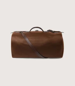Leather Duffle Holdall Loader In Cognac*Purdey Fashion