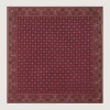 Madder Pocket Square In Wine*Purdey Best