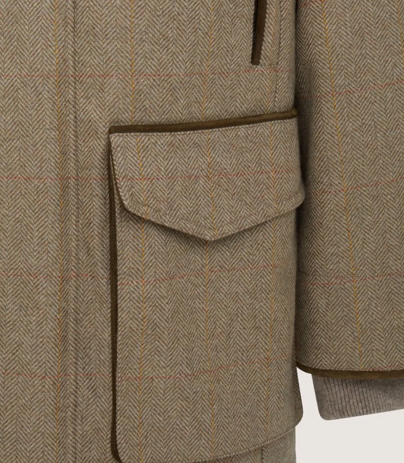 Men'S Cashmere Tweed Raglan Field Coat*Purdey Flash Sale