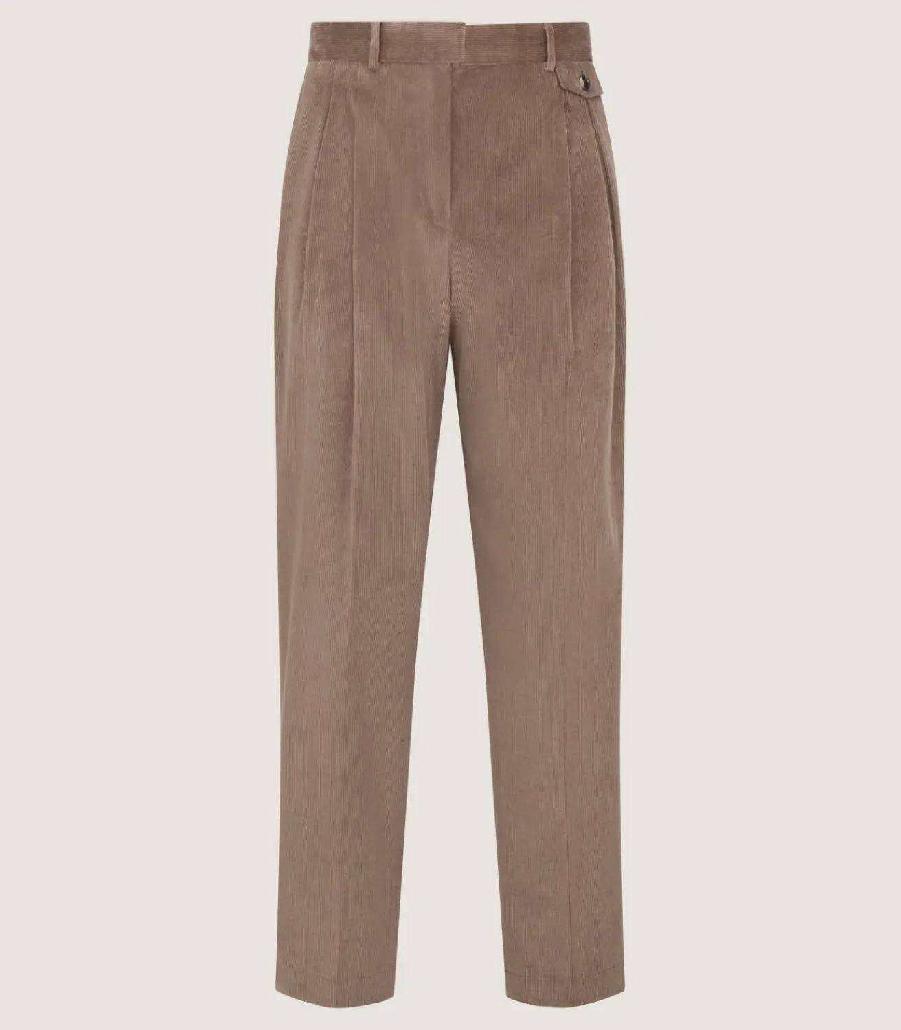 Men'S Double Buckle Cord Trousers*Purdey Sale