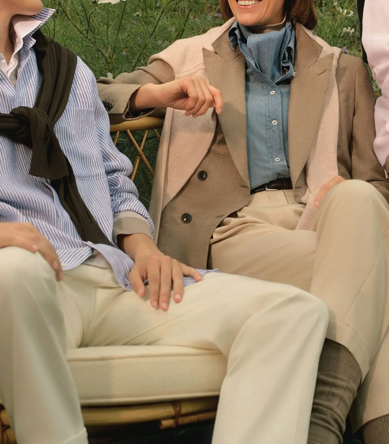 Men'S Double Buckle Cord Trousers*Purdey Best