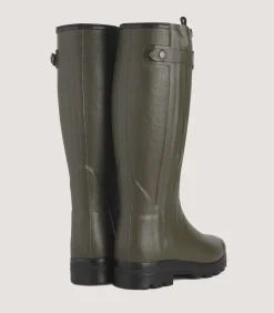 Men'S Le Chameau Chasseur Wool Lined Boot In Dark Green*Purdey Fashion