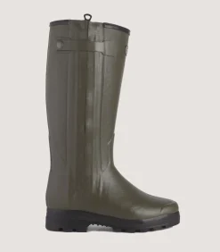 Men'S Le Chameau Chasseur Wool Lined Boot In Dark Green*Purdey Fashion
