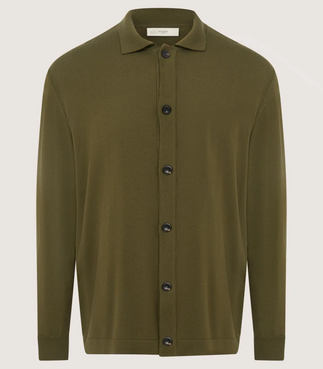 Men'S Loden Audley Long Sleeve Polo*Purdey Best