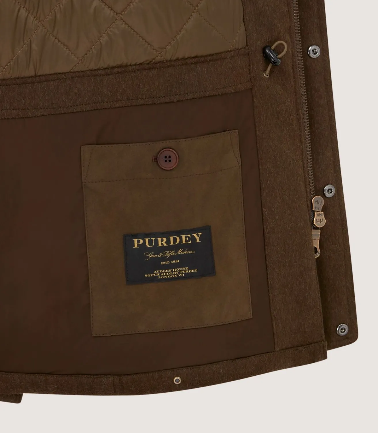 Men'S Loden Raglan Field Coat*Purdey Clearance