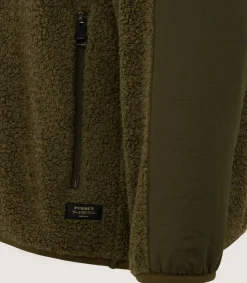 Men'S Merino Lux Half Zip Sporting Fleece*Purdey New