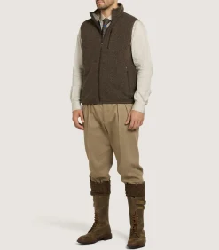 Men'S Merino Fleece Gilet*Purdey Cheap