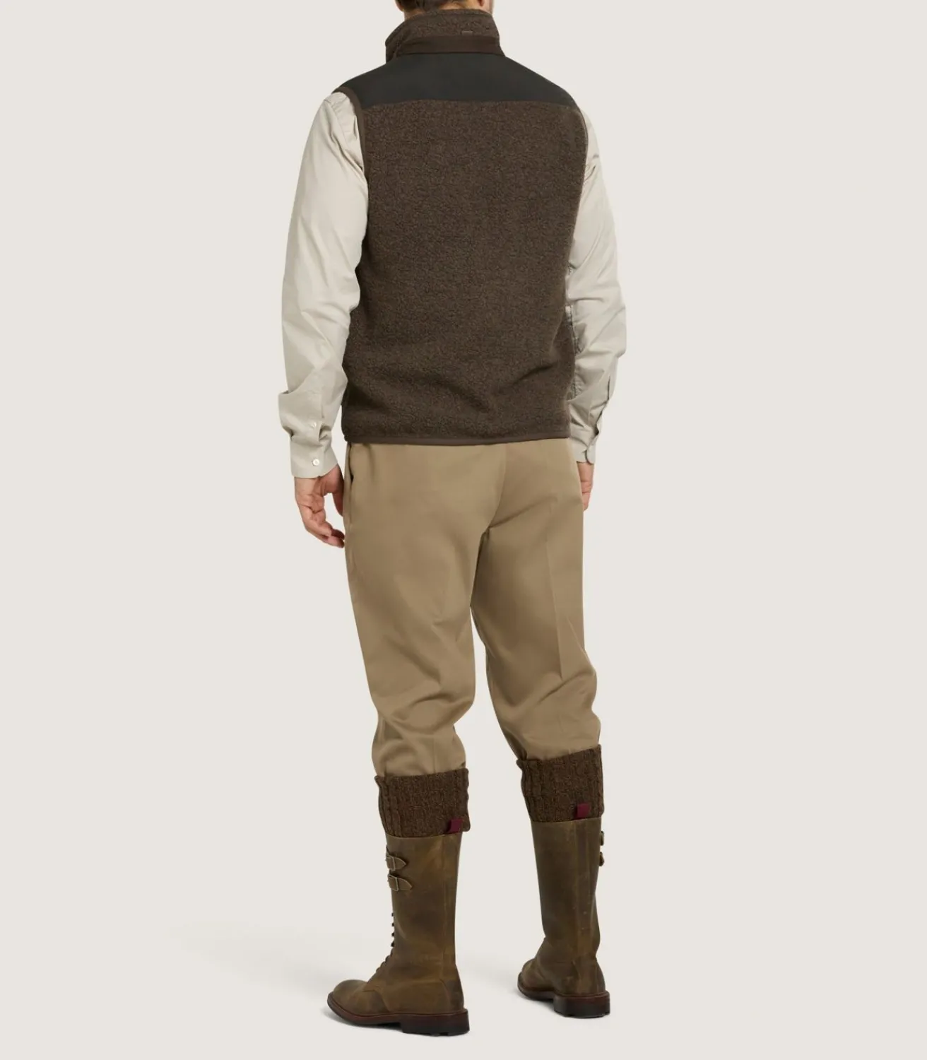 Men'S Merino Fleece Gilet*Purdey Cheap