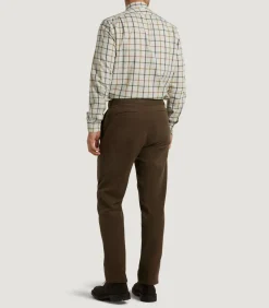 Men'S Moleskin Flat Front Sporting Trouser*Purdey Outlet