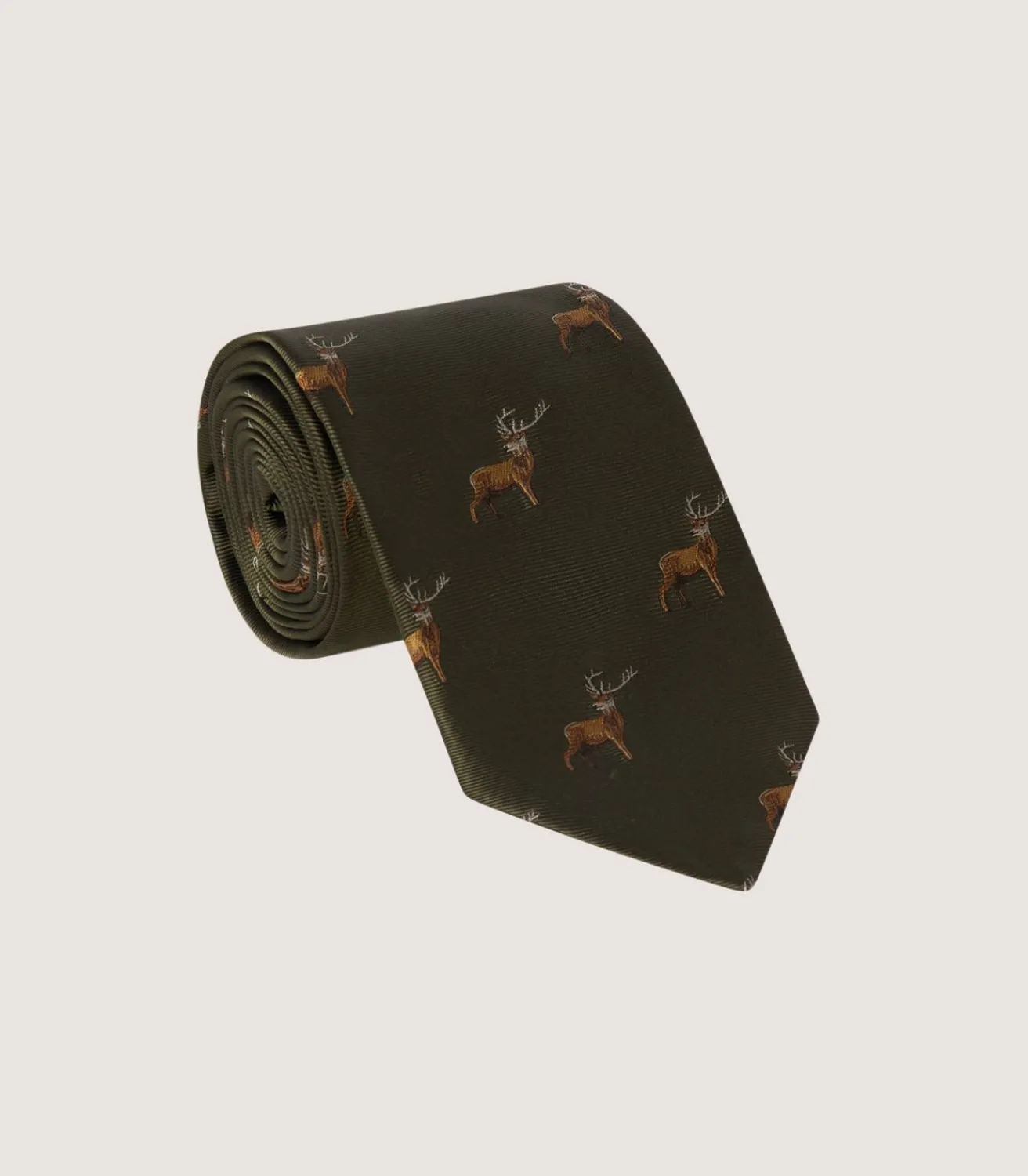 Men'S New Stag Tie*Purdey Best