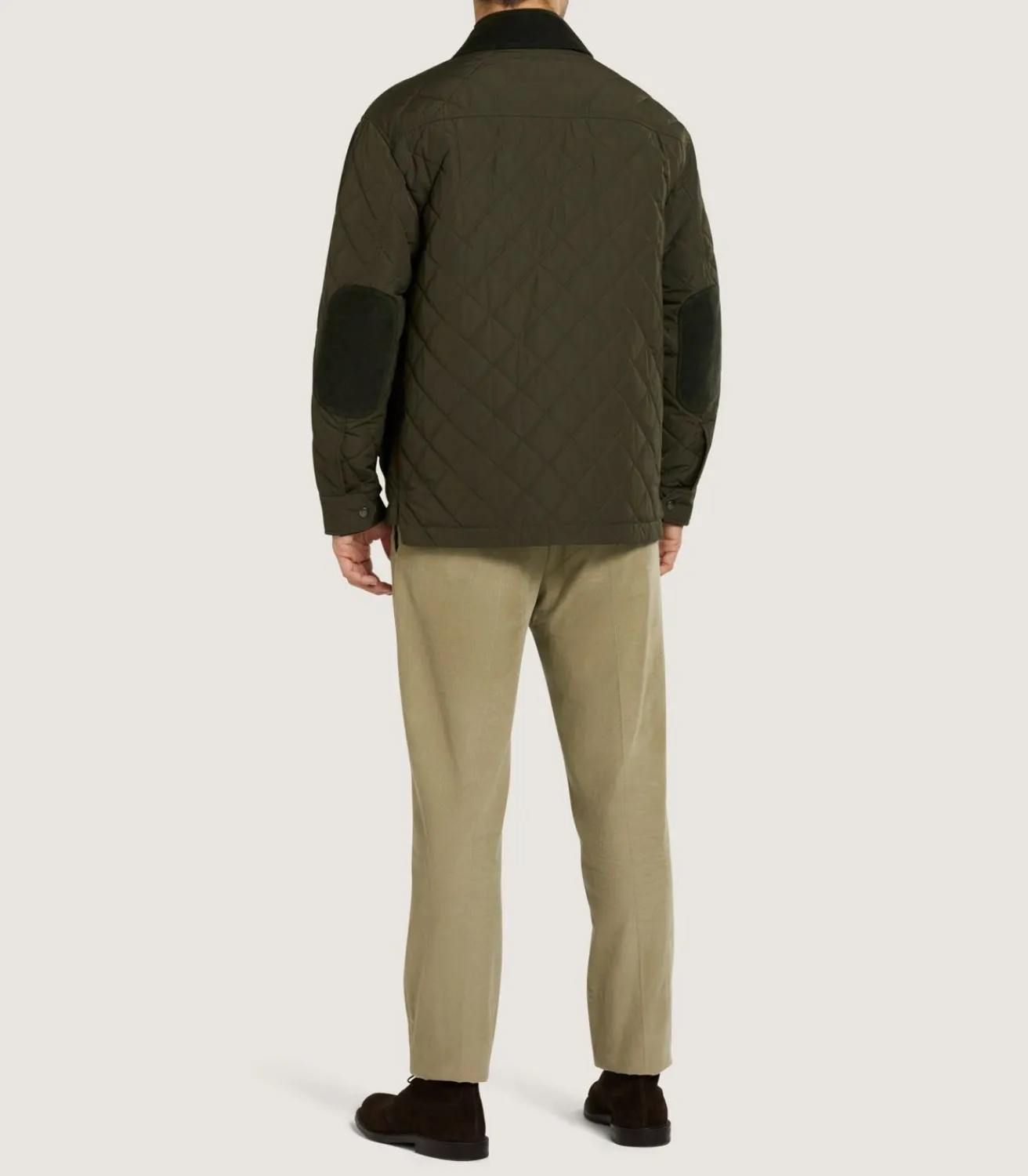Men'S Padded Jacket In Dark Olive*Purdey Flash Sale