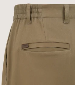 Men'S Performance Twill Chino In Flax*Purdey Clearance