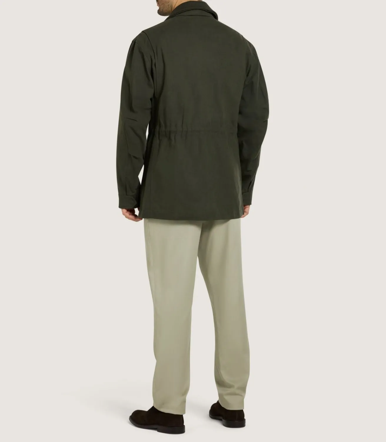 Men'S Range Coat In Dark Olive*Purdey Best Sale