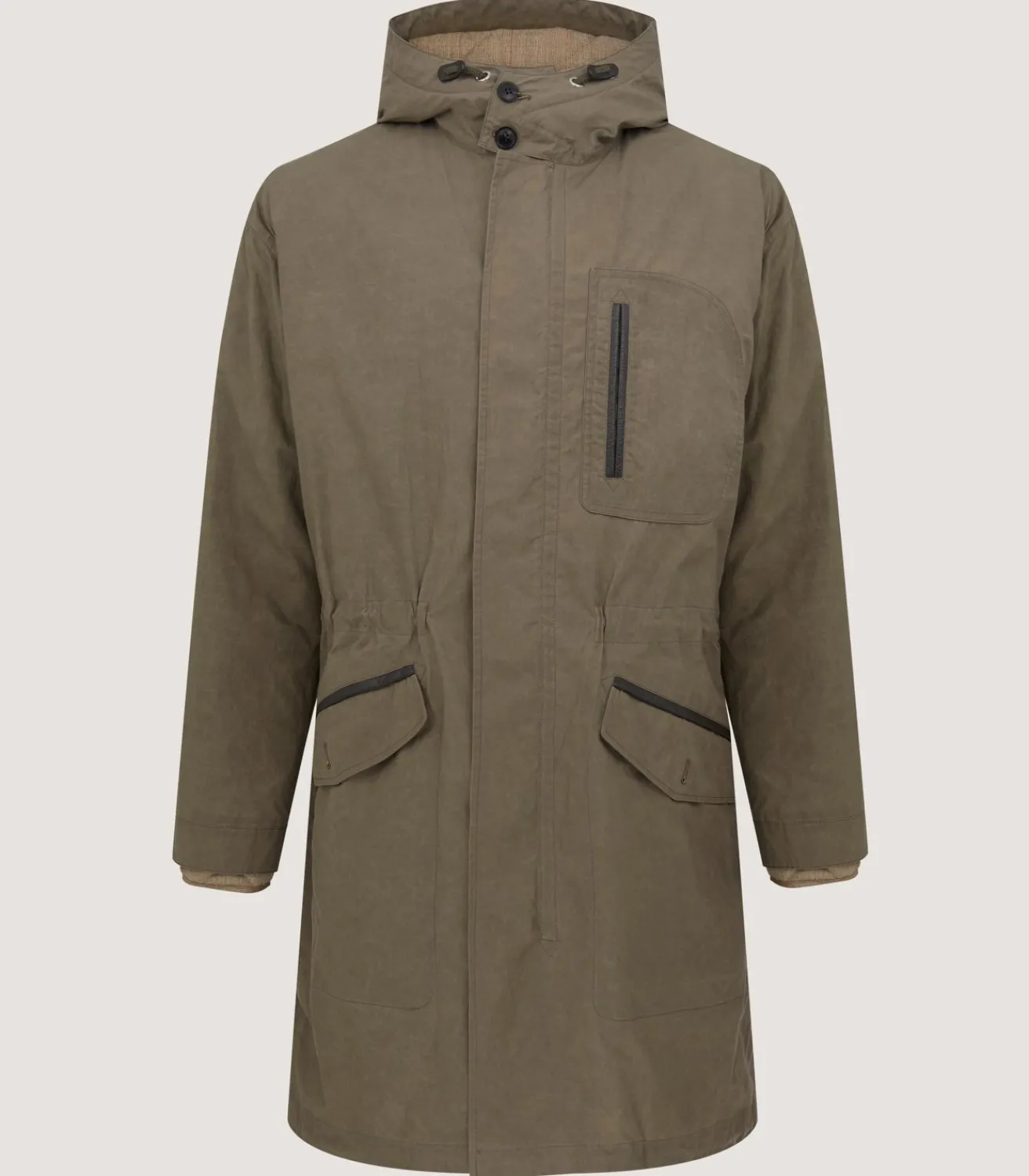 Men'S Ridge Parka Jacket In Tobacco*Purdey Online