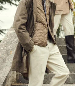 Men'S Ridge Parka Jacket In Tobacco*Purdey Online