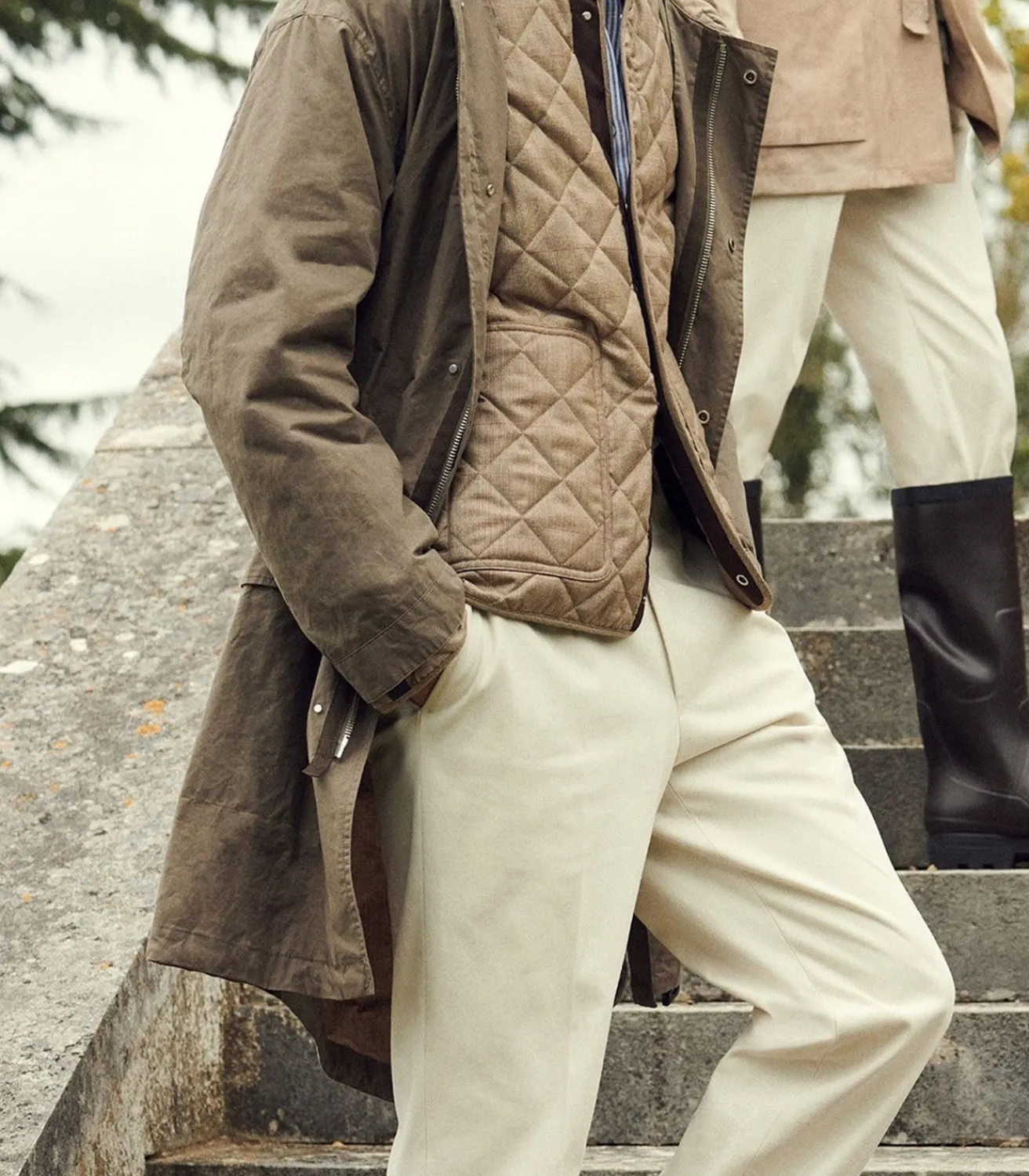 Men'S Ridge Parka Jacket In Tobacco*Purdey Online