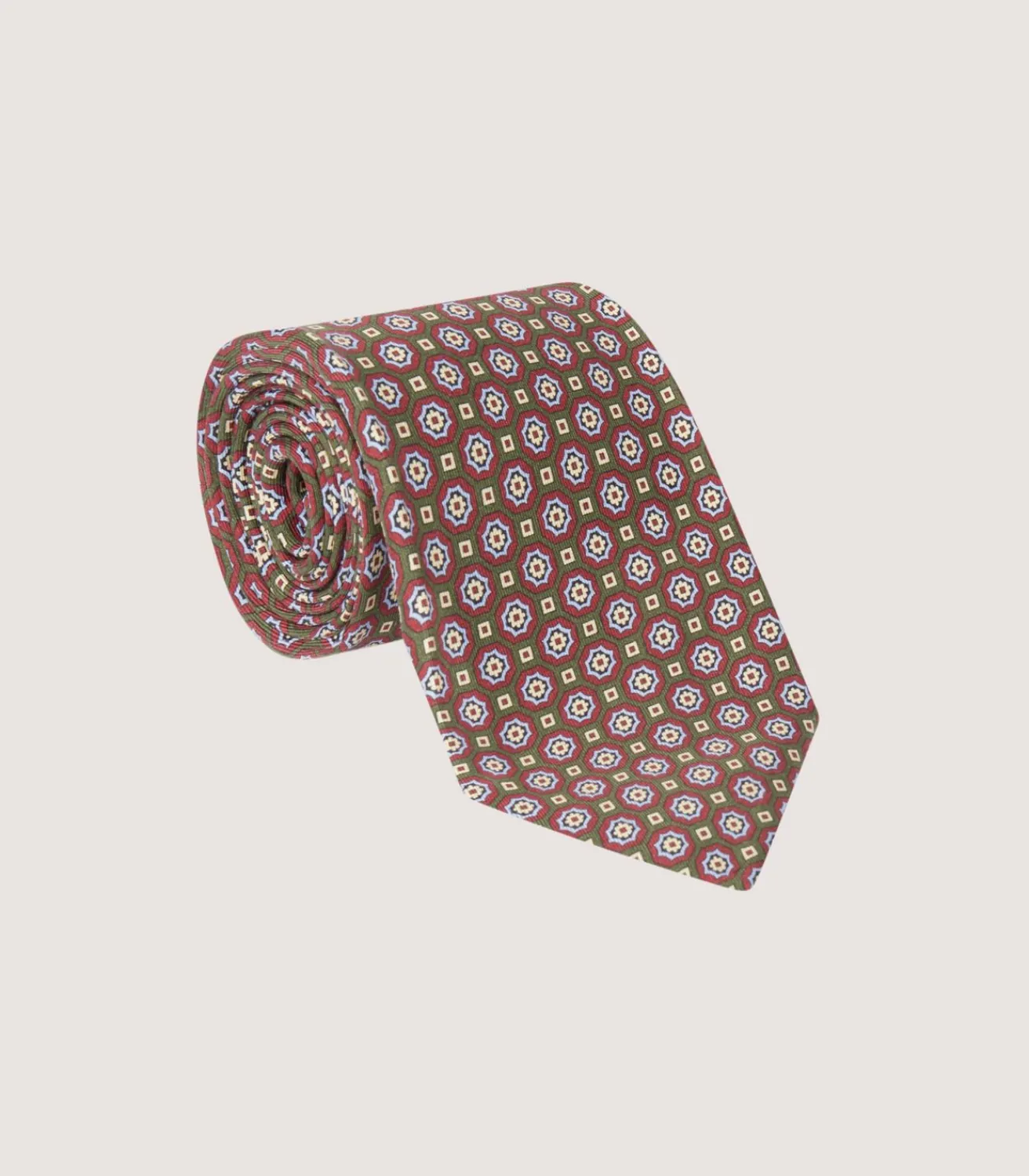 Men'S Small Medallion Tie*Purdey Sale