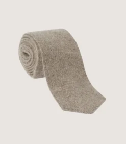 Men'S Solid Cashmere Tie*Purdey Shop