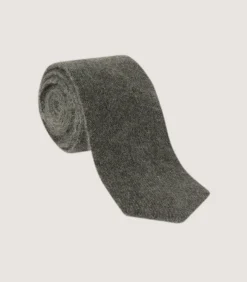 Men'S Solid Cashmere Tie*Purdey Outlet