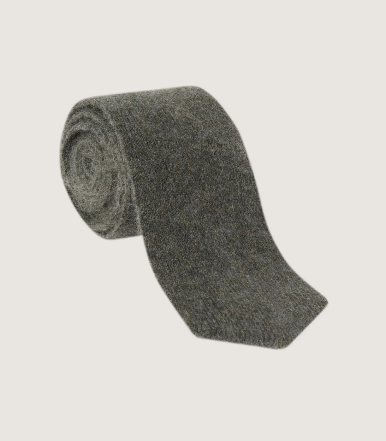 Men'S Solid Cashmere Tie*Purdey Outlet