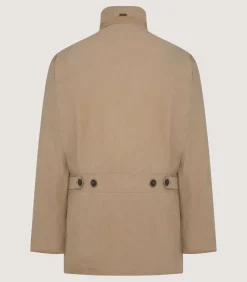 Men'S Summer Dry Wax Field Coat In Taupe*Purdey Cheap