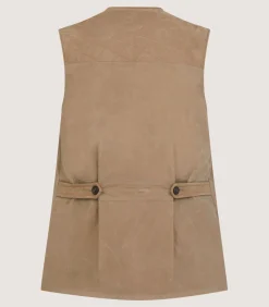 Men'S Summer Dry Wax Sporting Vest In Taupe*Purdey Shop