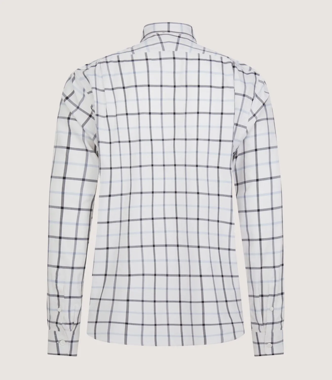 Men'S Summer Sporting Windowpane Pocket Shirt In Blue*Purdey Store