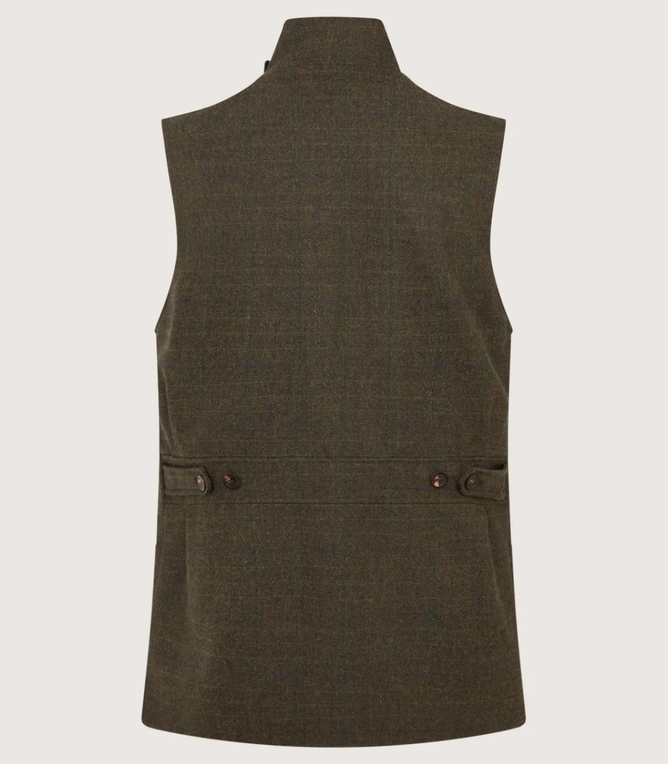 Men'S Technical Tweed High Collar Sporting Vest In Strathbeg*Purdey Online