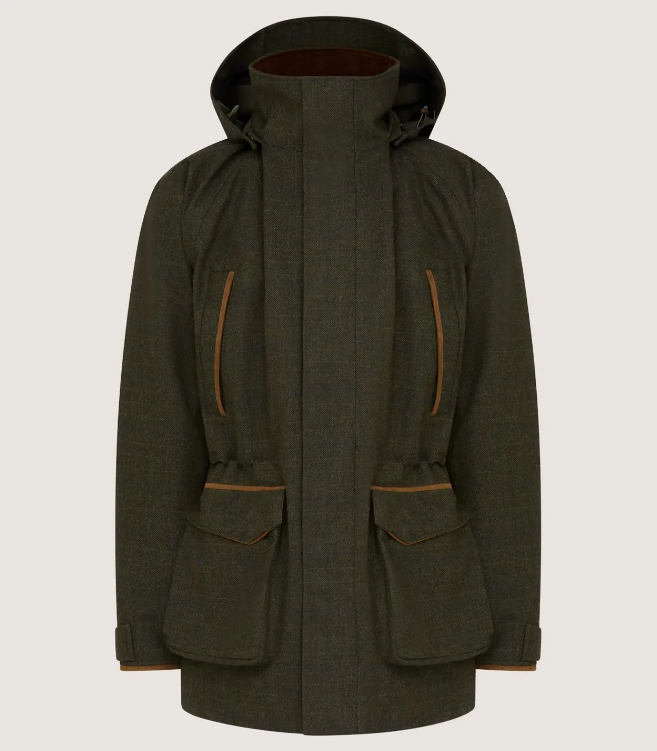 Men'S Technical Tweed Yorkshire Field Coat In Strathbeg*Purdey Hot