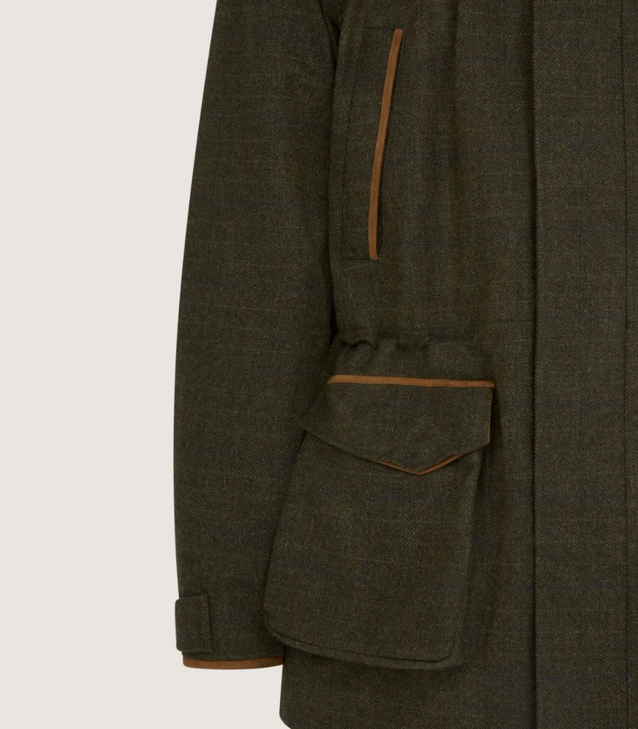 Men'S Technical Tweed Yorkshire Field Coat In Strathbeg*Purdey Hot