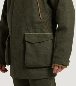 Men'S Technical Tweed Yorkshire Field Coat In Strathbeg*Purdey Hot