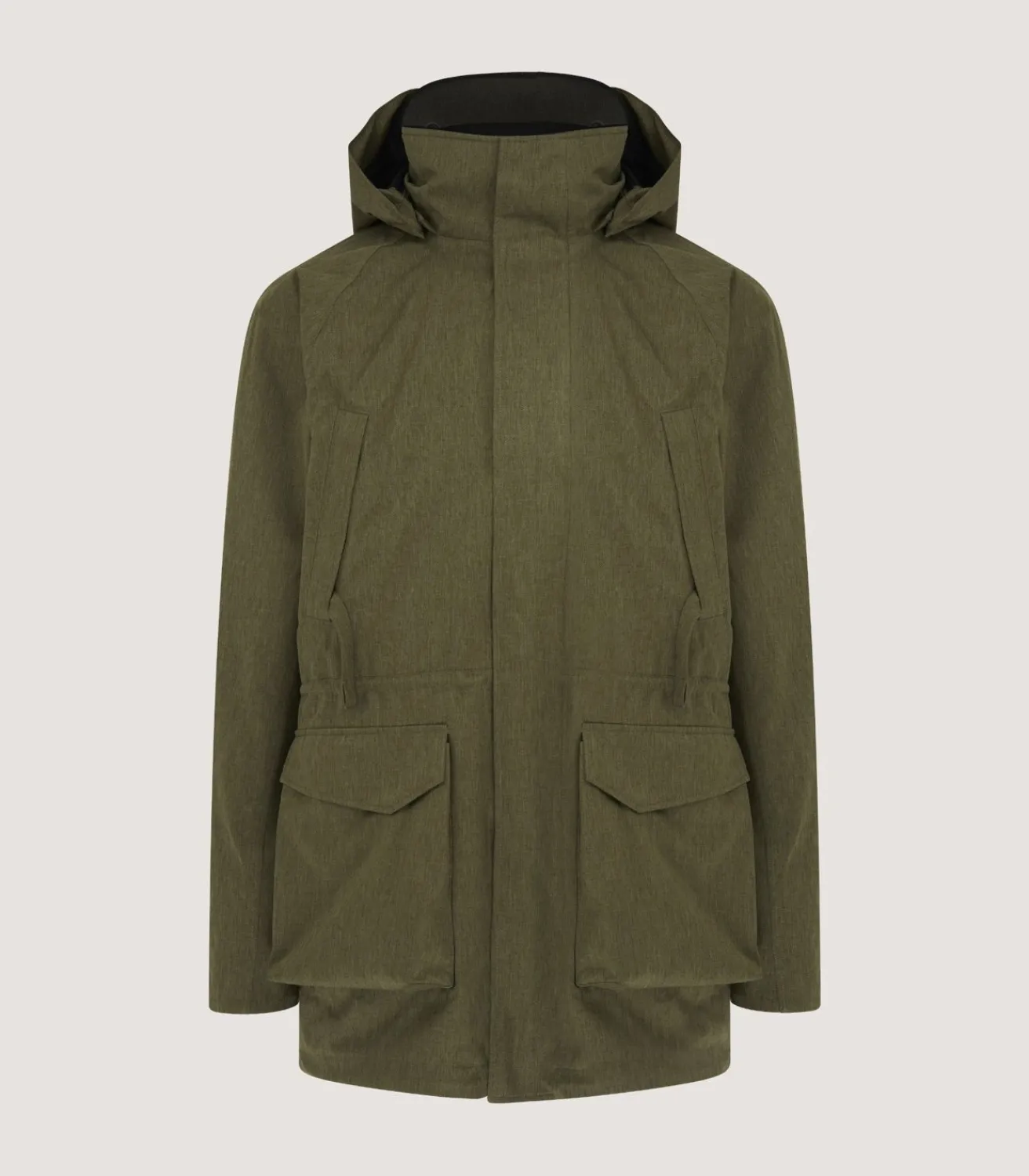 Men'S Technical Yorkshire Field Coat In Moss Green*Purdey Best