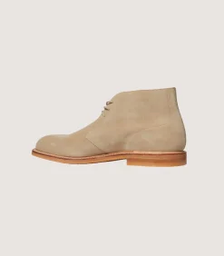 Men'S Unlined Desert Boot Vibram Crepe Rubber Sole*Purdey Hot