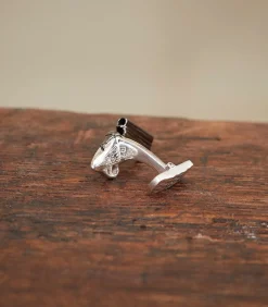 Over-And-Under Silver Cufflinks In Silver*Purdey Cheap