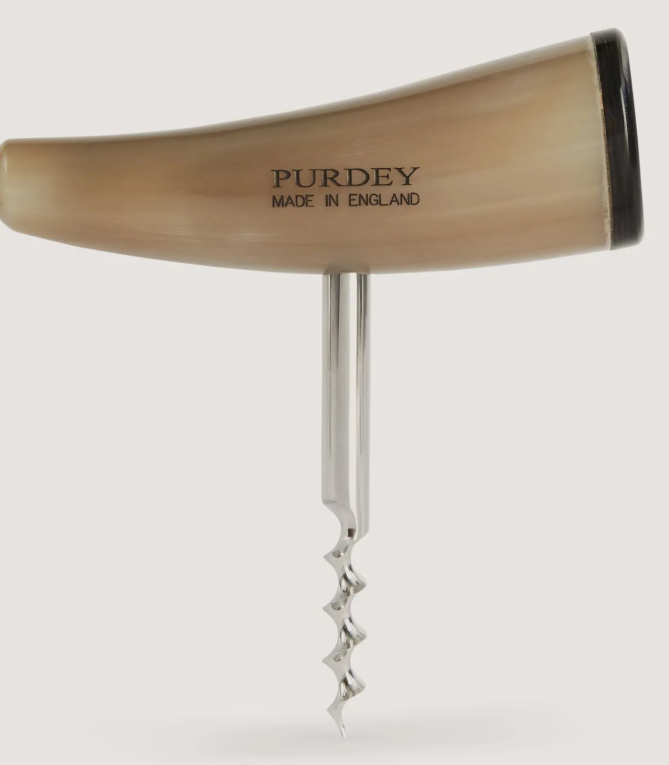 Ox Horn Corkscrew In Dark*Purdey Shop
