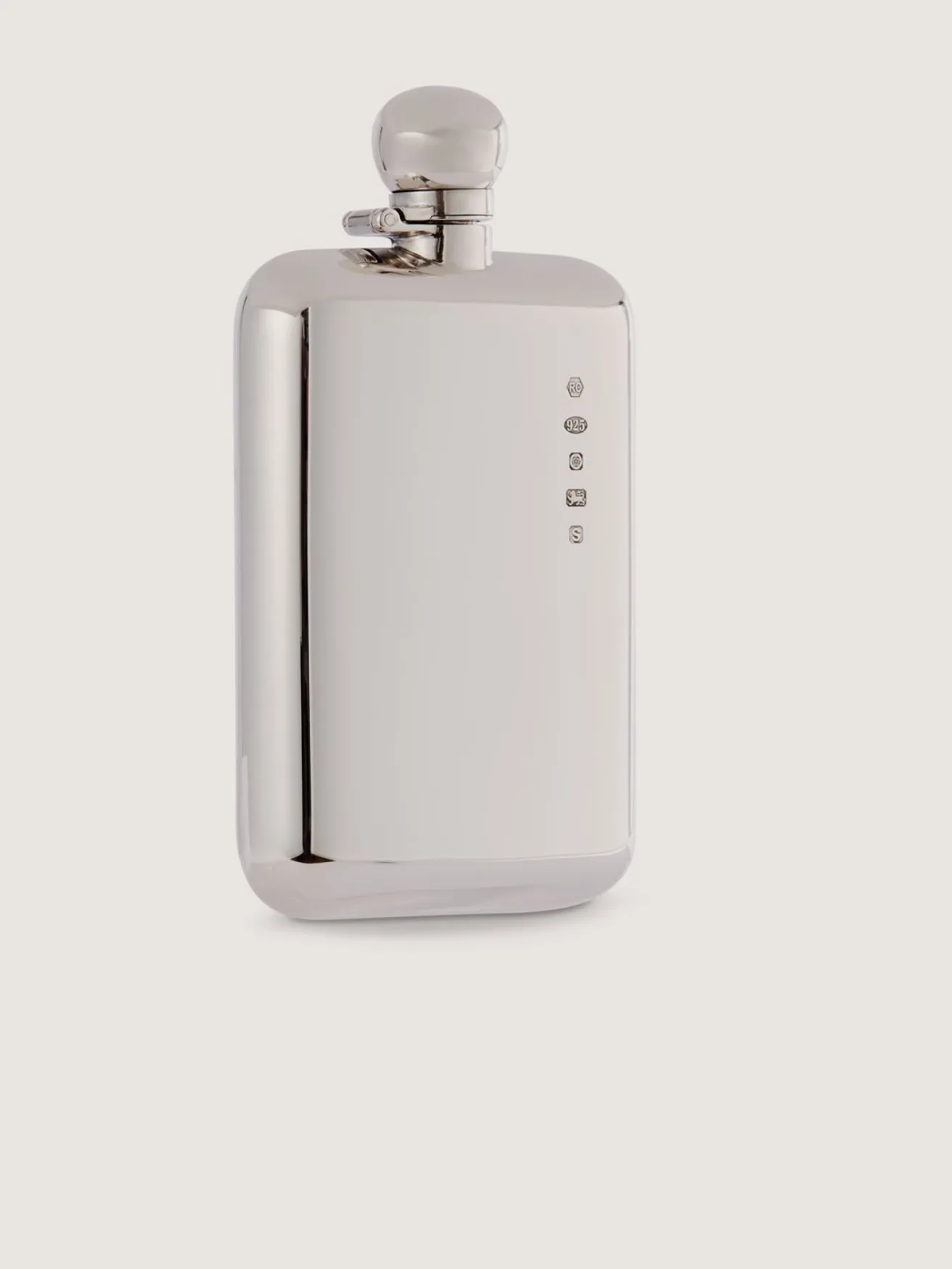 6Oz Silver Flask With Funnel In Walnut Case In Silver*Purdey Fashion