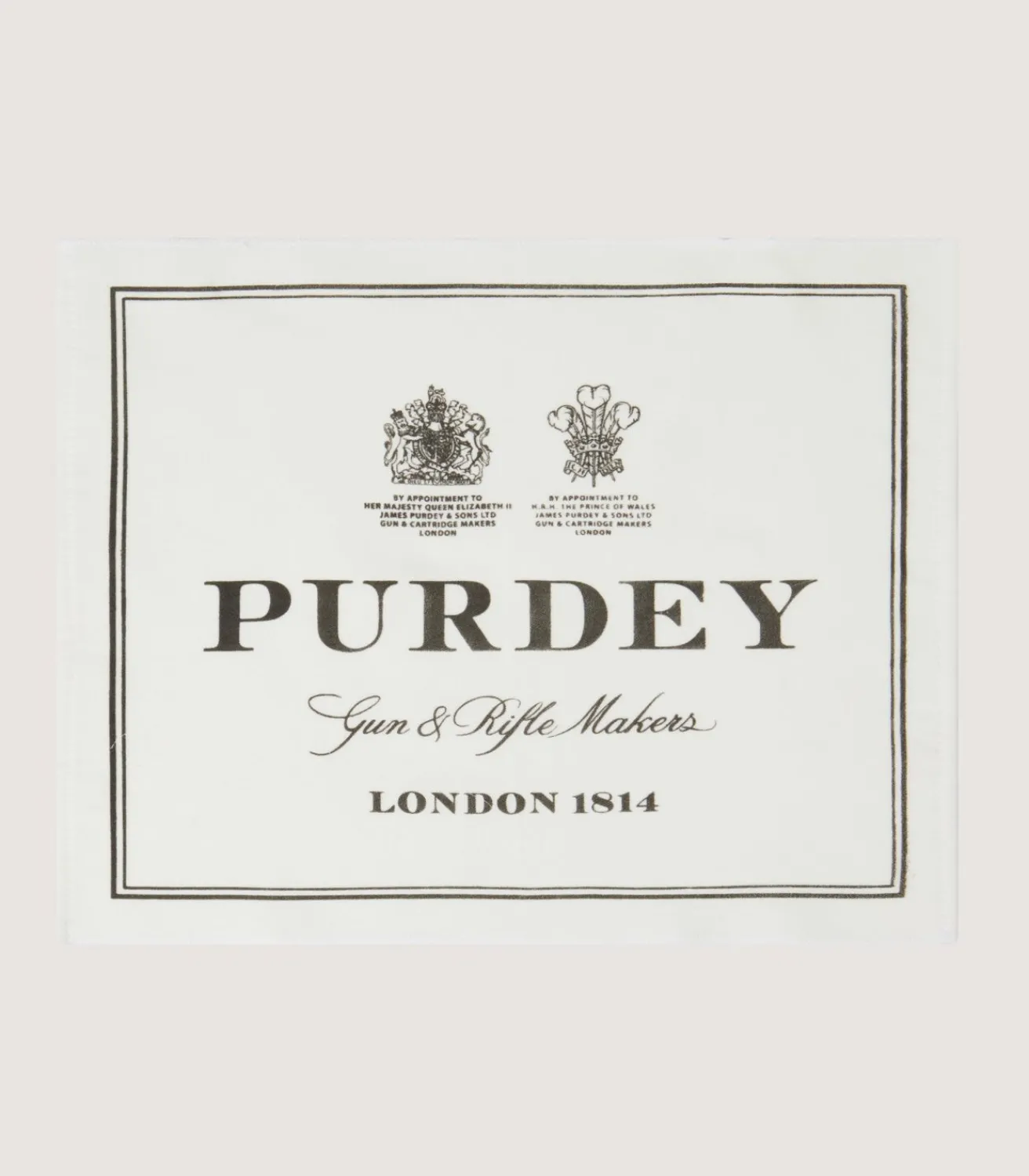 New Warrants Selvyt Cloth*Purdey New