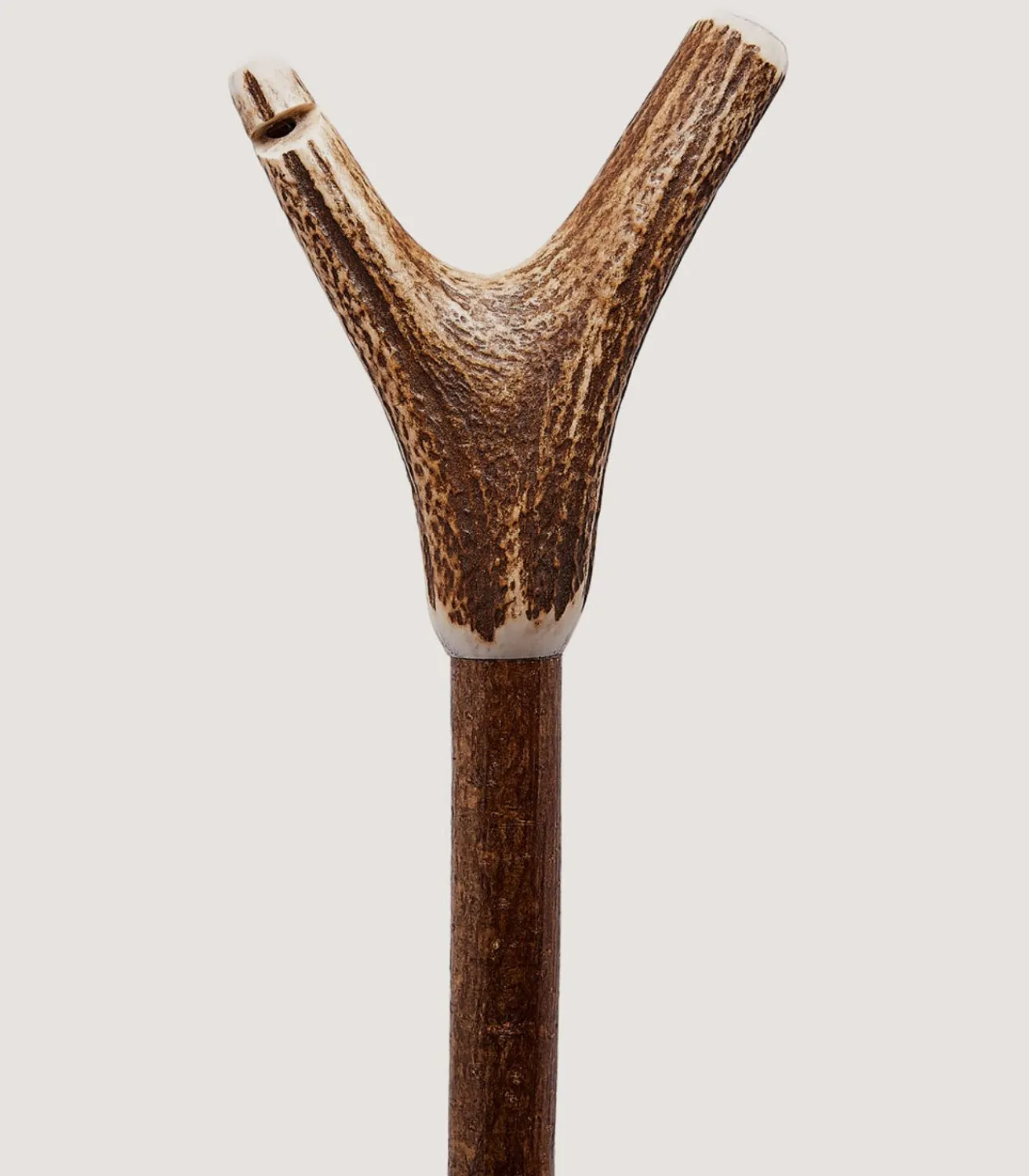 Staghorn Whistle Thumbstick In Natural*Purdey Cheap