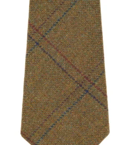 Tweed Check Tie In Berkshire Green*Purdey Flash Sale