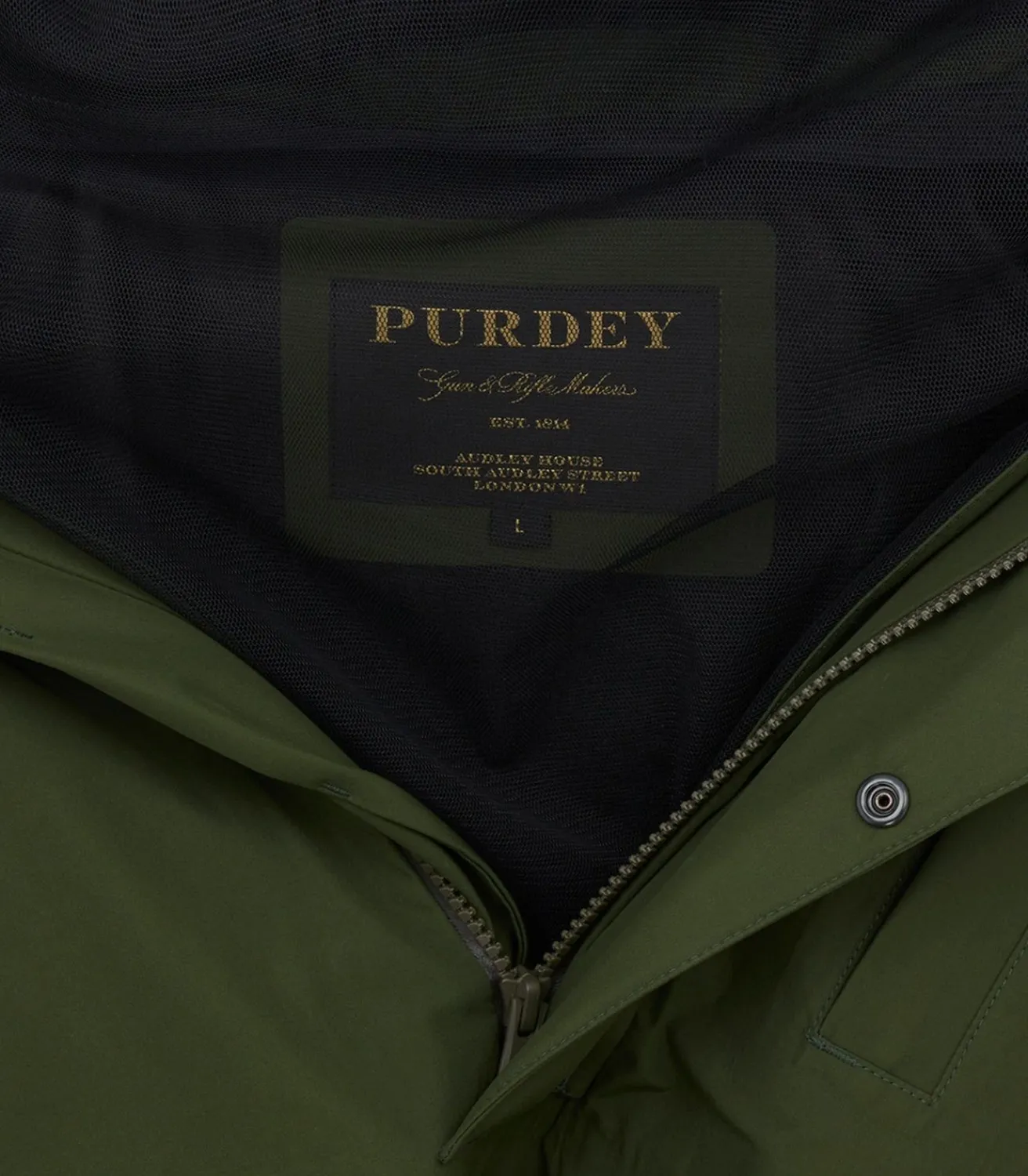 Unisex Technical Atholl Smock In Rifle Green*Purdey Outlet