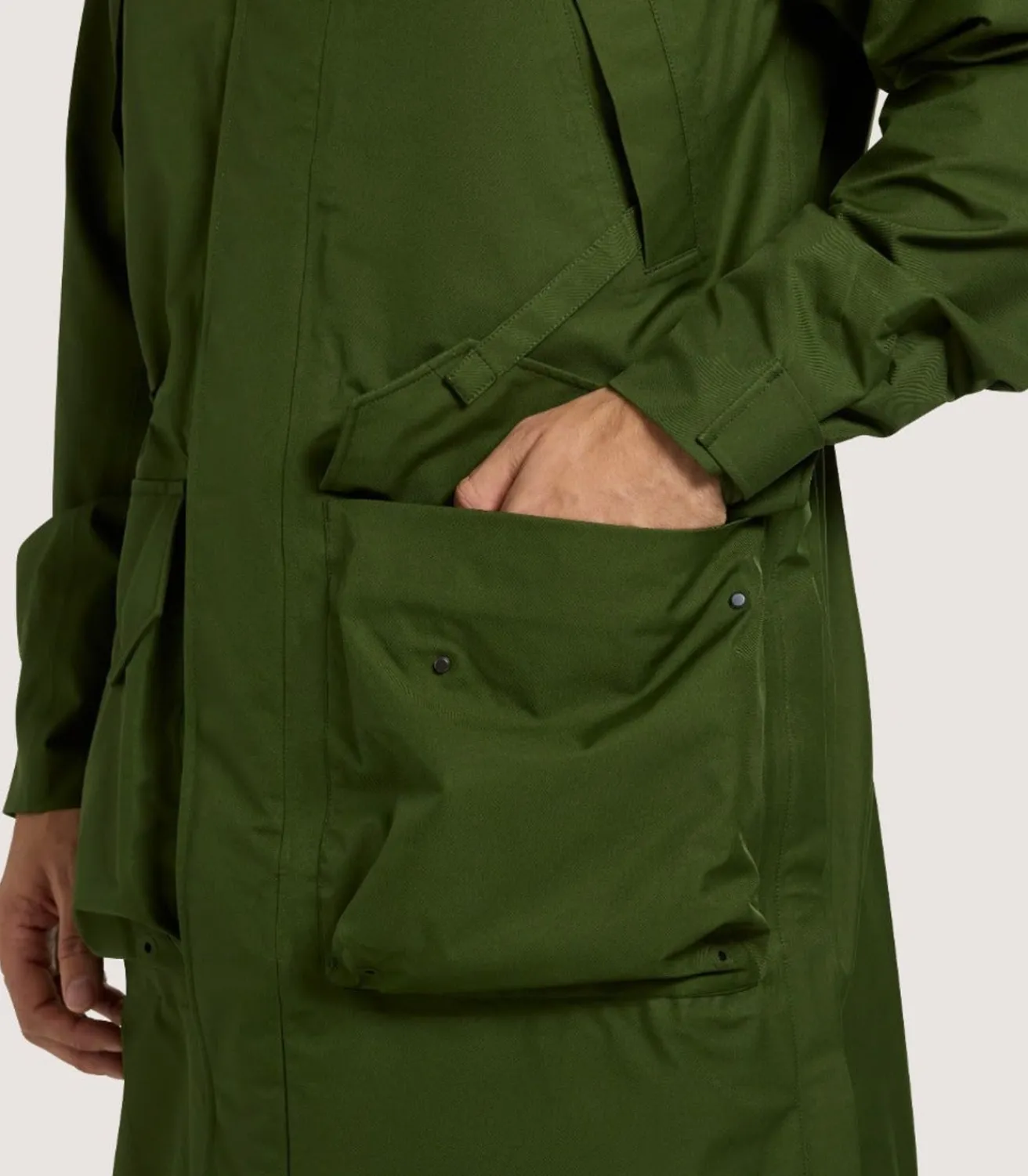Unisex Technical Vatersay Sporting Cape In Rifle Green*Purdey Store