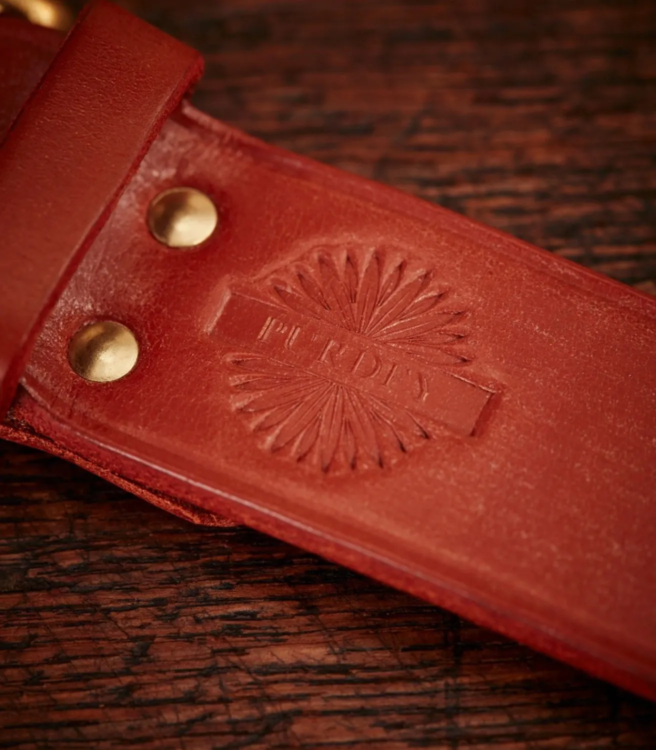 Unlined Bridle Leather Belt In London Tan*Purdey Store