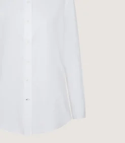 Women'S Button Down Signature Cotton Twill Shirt In White*Purdey New