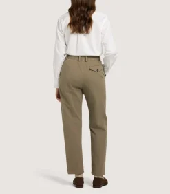 Women'S Button Down Signature Cotton Twill Shirt In White*Purdey New